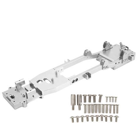 wpl d12 metal chassis|Amazon.com: RC D12 Metal Frame, Aluminum Alloy Anodized .